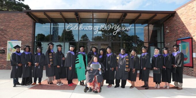 Group of graduates