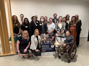 Group of Coalition on Accessibility in Higher Education members who attended Higher Education Accessibility in Action event.
